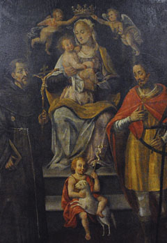 Ambito piemontese, Madonna con Bambino e santi